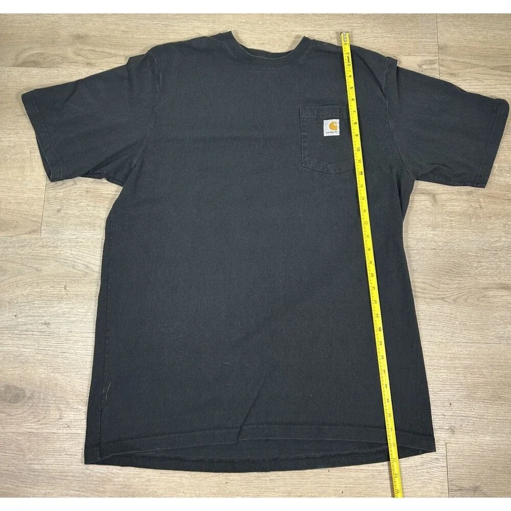 Carhartt Loose Fit Black Work T-Shirt Size XL Tall